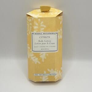 The Thymes Limited Herbal Metaphors Citron Body Lotion 8.75 fl oz Aloe Jojoba